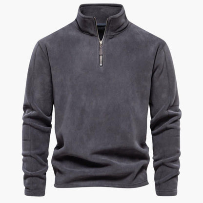 Warm Men's Fleece Jacket with Cozy Inner Layer