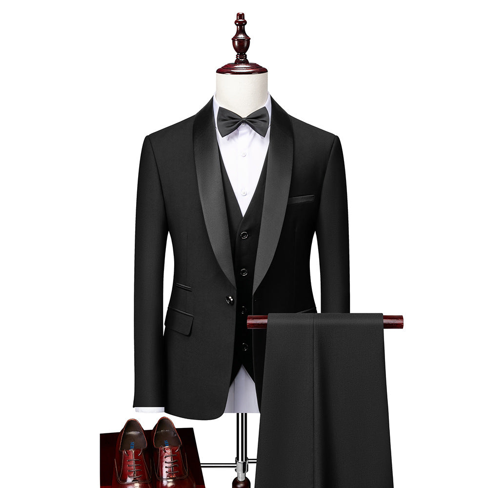 Viktor | Slim fit 3-piece suit set for men