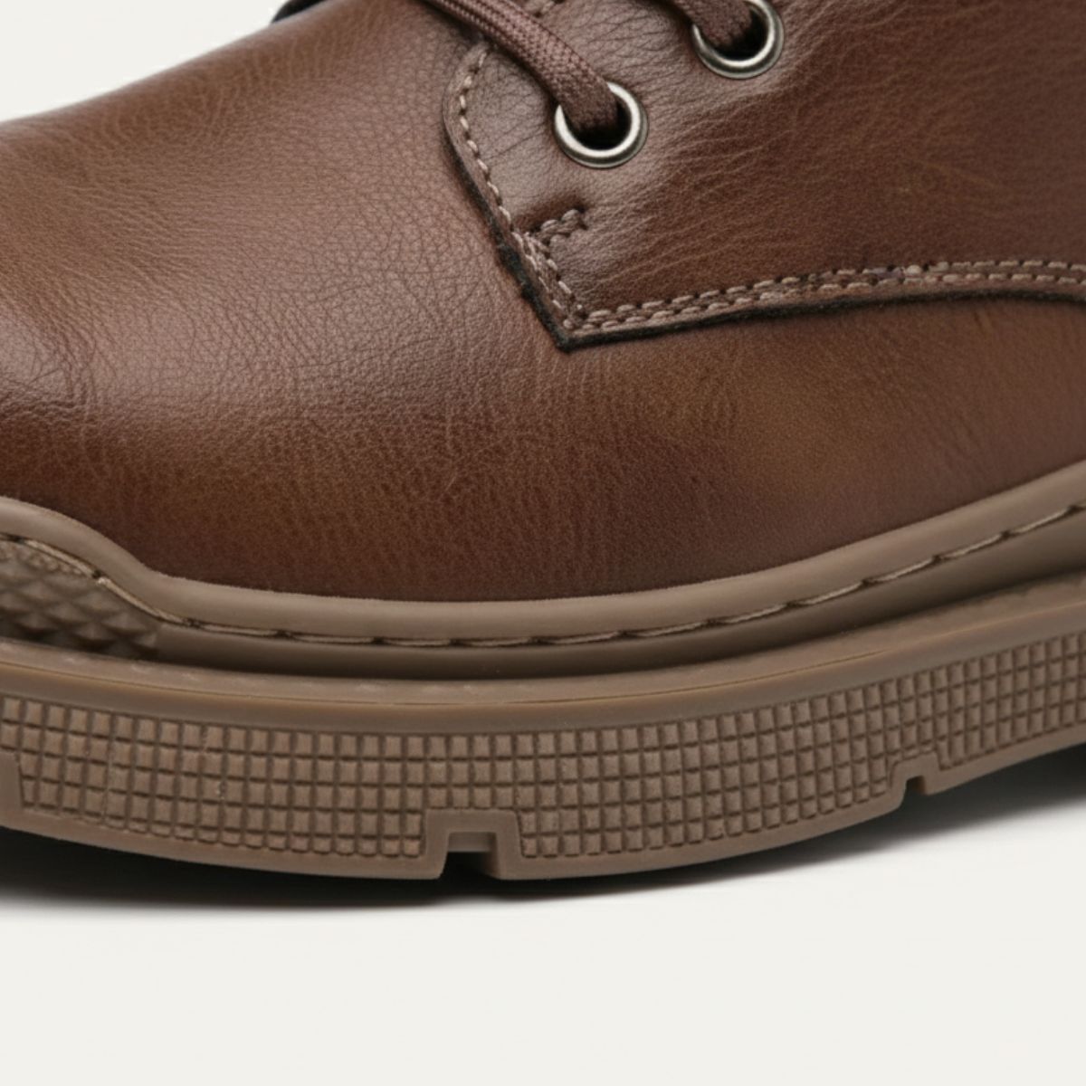 Waterproof Men's Leather Lace Up Winter Boots