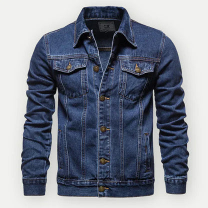 Victor Denim Trucker Jacket: Stylish Design