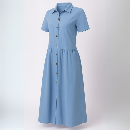 Casual Blue Jeans Dress for Women