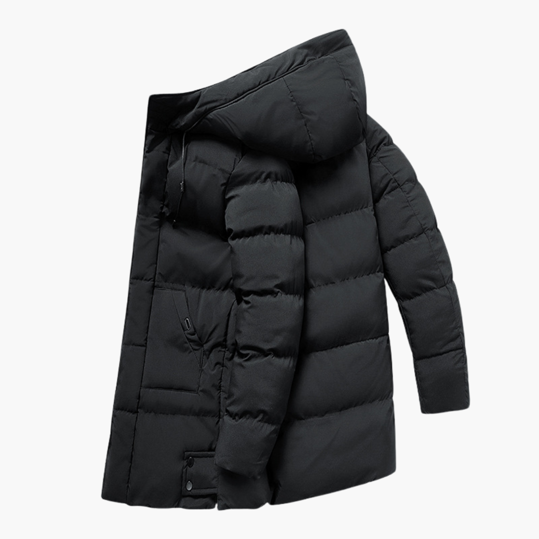 Waterproof Men's Hooded Parka Coat