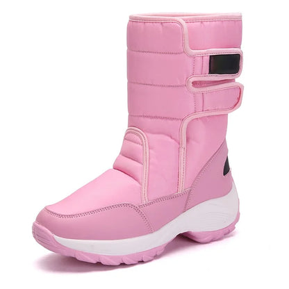 Becky™ | Waterproof Mid-Calf Snow Boots – Warm & Non-Slip