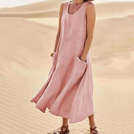 Zoë | Stylish Linen Dress for Women