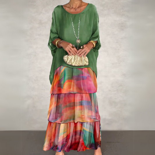 Beautiful Maxi Floor Length Evening Dress - Olytrend
