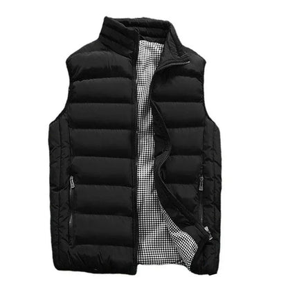 Warm Padded Mens Vest Jacket
