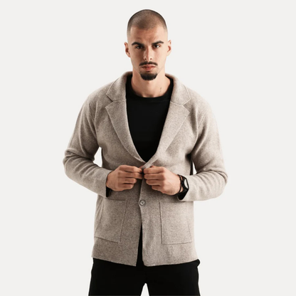 Warm long-sleeve vest for men | Winter