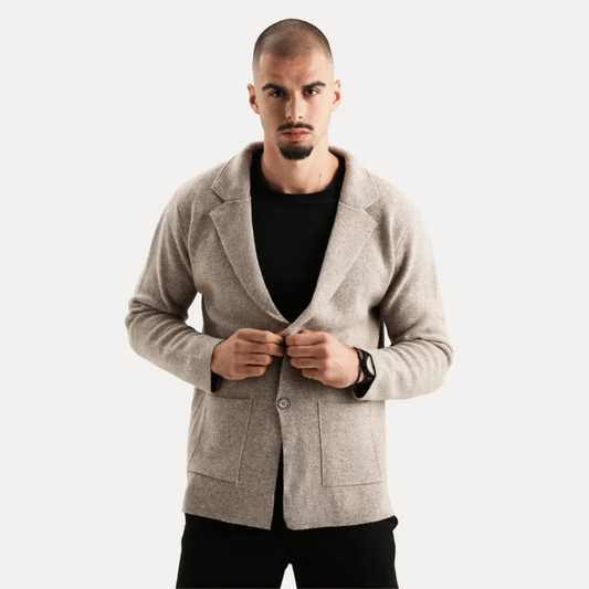 Warm long-sleeve vest for men | Winter