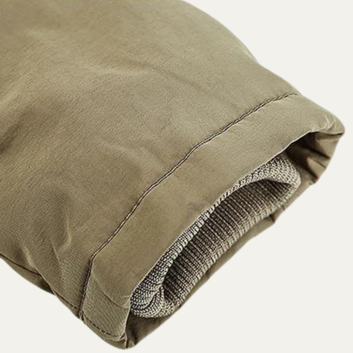 Warm Waterproof Men's Fleece Lined Hooded Winter Jacket