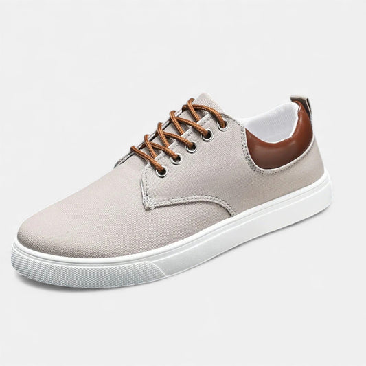 Ancient World | Classic Canvas Sneakers – Vulcanized Lace-up Shoes