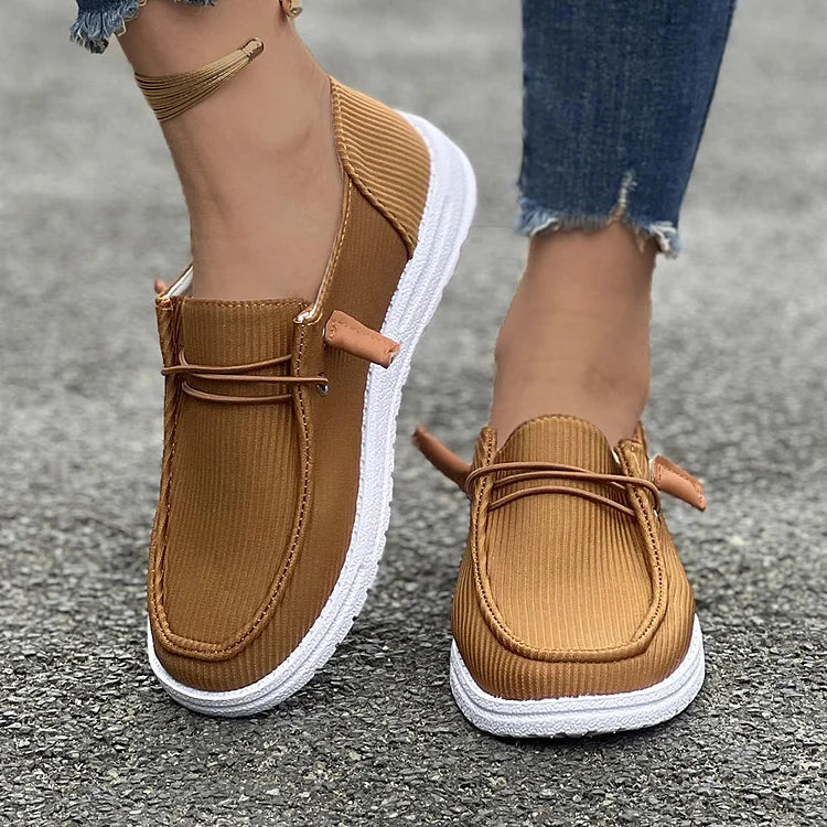 Veloura™ | Women’s Casual Lace-Up Flats