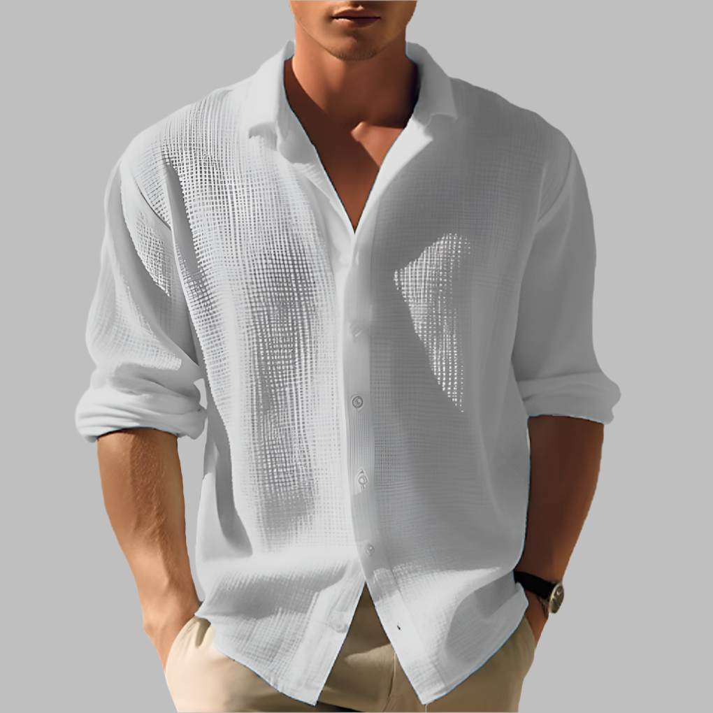 Breathable Classic Fit Cotton Dress Shirt