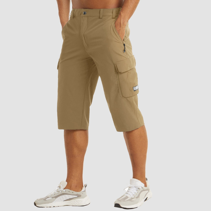 Versatile Quick-Drying Cargo Shorts for Men | Functional