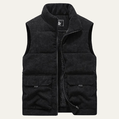 Warm Thick Quilted Sleeveless Winter Vest