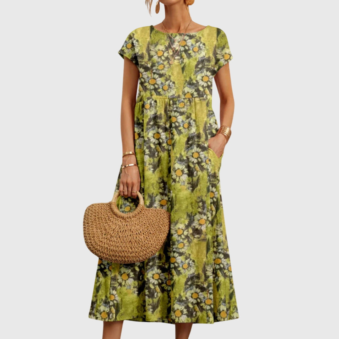 Beautiful Floral Summer Dress
