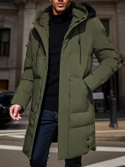 Othman | Long Coat for Men – Thermal Protection and Urban Style