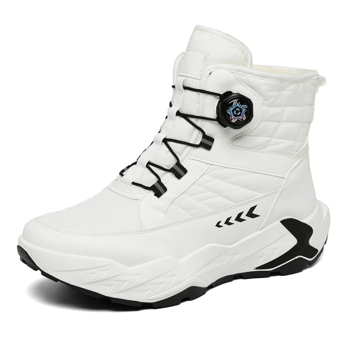 Warm Waterproof Insulated Snow Boots for Men