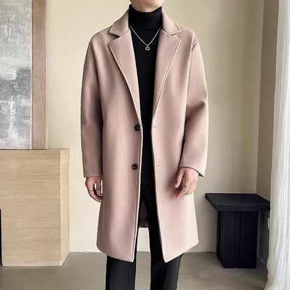 Adrian – Men's Wool Winter Coat Elegant