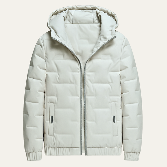 Warm Waterproof Men's Ski Parka Jacket Khaki - Nocini