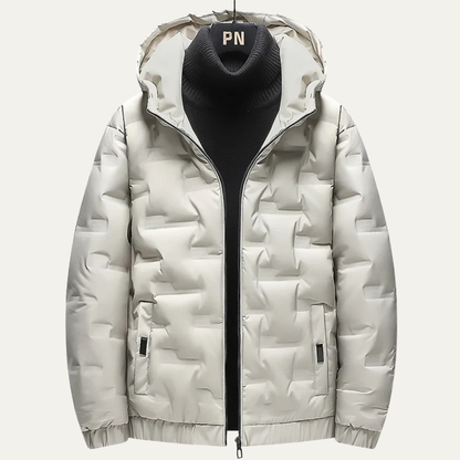 Warm Waterproof Men's Ski Parka Jacket Khaki