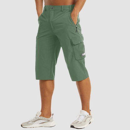 Versatile Quick-Drying Cargo Shorts for Men | Functional