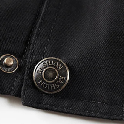 Warm Men's Insulated Parka Jacket with Multiple Pockets