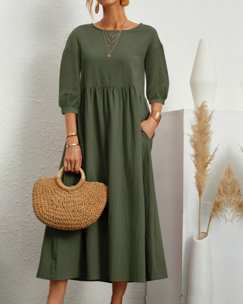 Antonia | Festive Midi Dress for Women