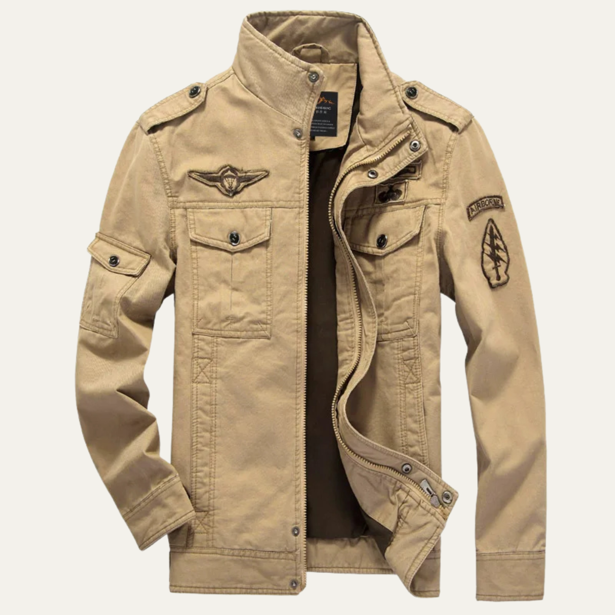 Waterproof Outdoor Mens Multi Pocket Field Jacket