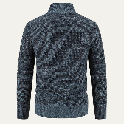 Warm Men's Padded Zipper Winter Jacket