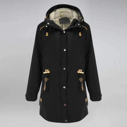 Warm Waterproof Ladies Parka Coat - Olytrend