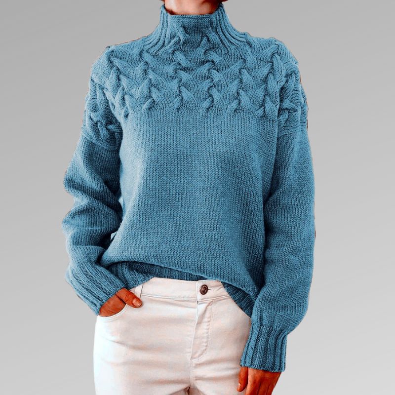 Box - Turtleneck sweater - elegance and warmth