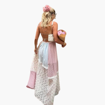 Bohemian Maxi Dress - Ladies Floral Summer Dress
