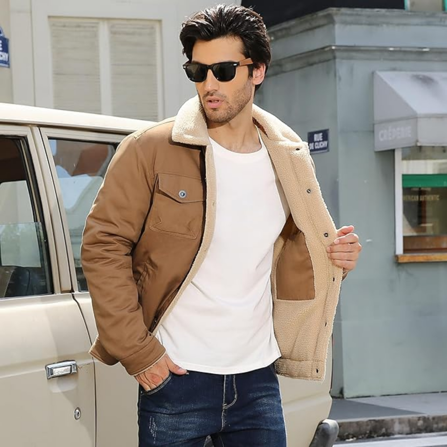 Warm Waterproof Bomber Jacket