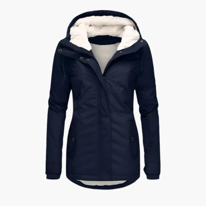 Warm Waterproof Ladies Parka Coat with Hood