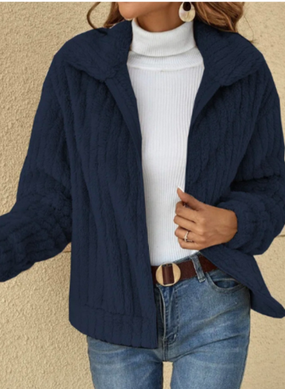 Warm and ultimate plush cardigan for women
