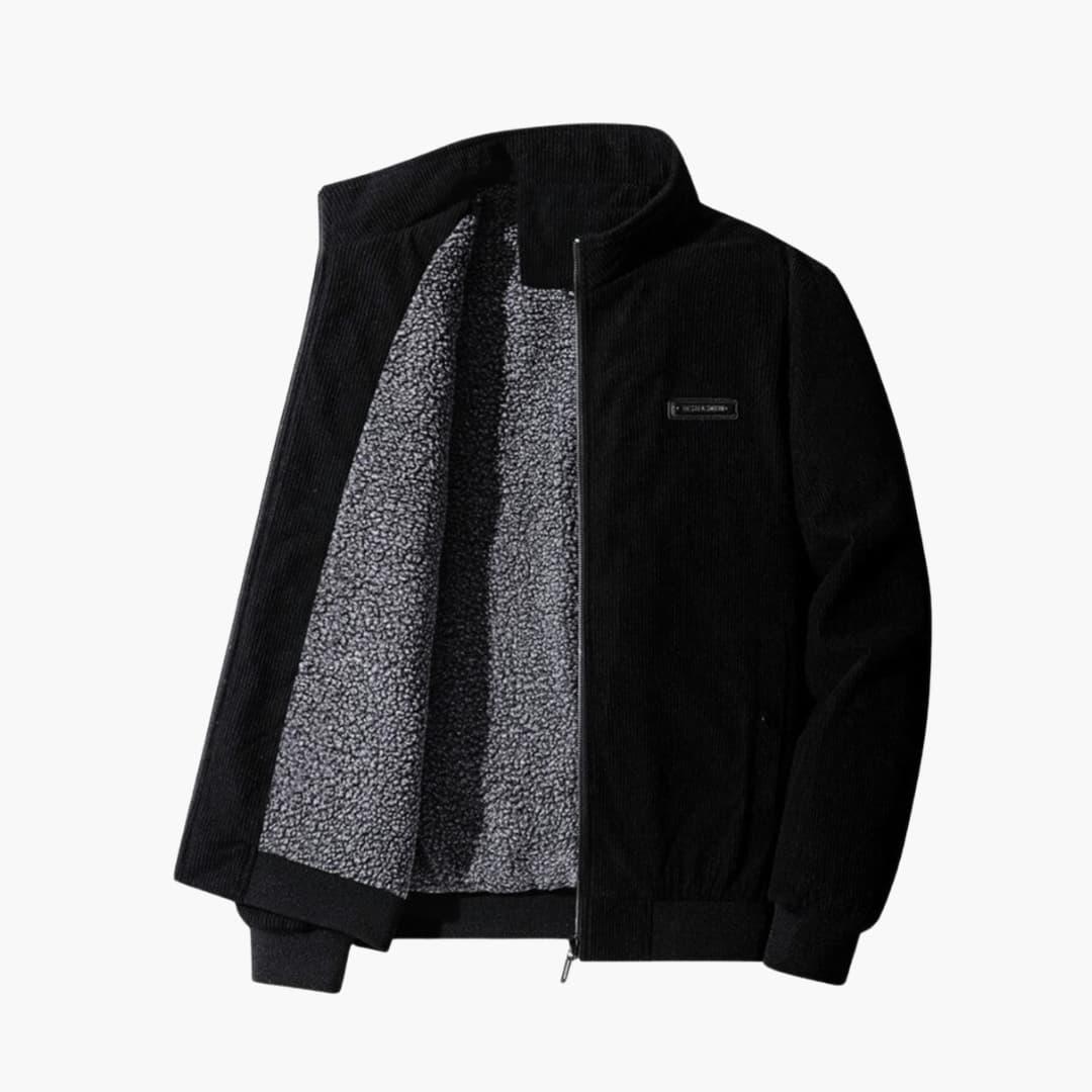 Warm Thick Zip Up Mens Coat