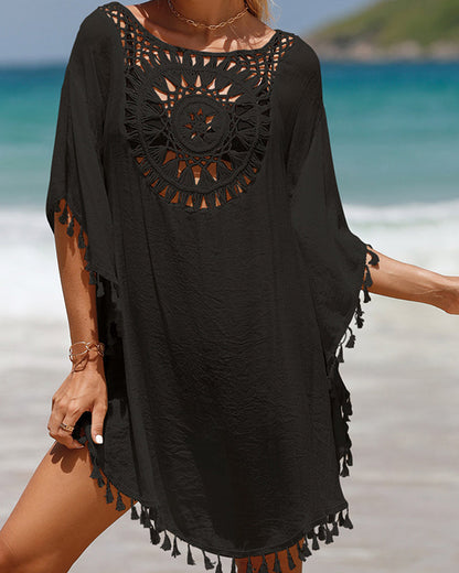 Bohemian Coastal Swim Cover Up