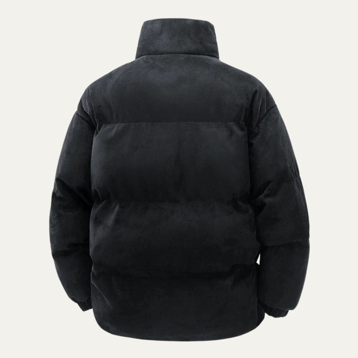 Warm Mens Suede Padded Down Jacket