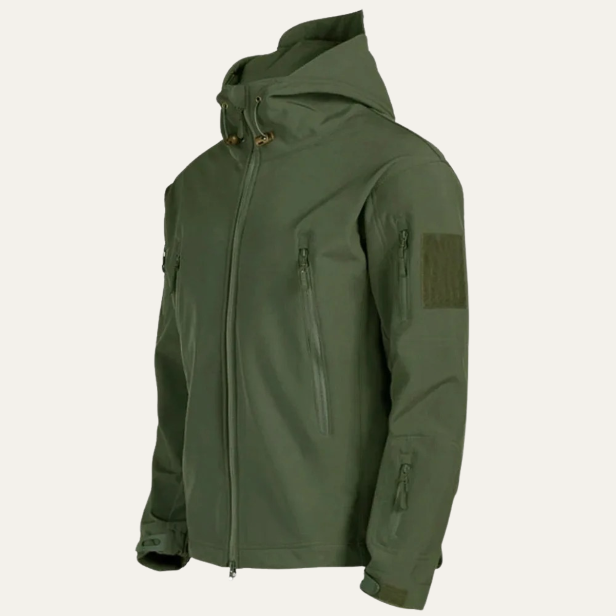 Waterproof Men's Breathable Soft Shell Hooded Coat