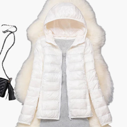 Warm Waterproof Parka for Women with Hood