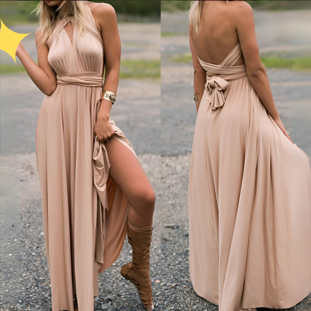Versatile Multi-Way Wrap Dress for Women