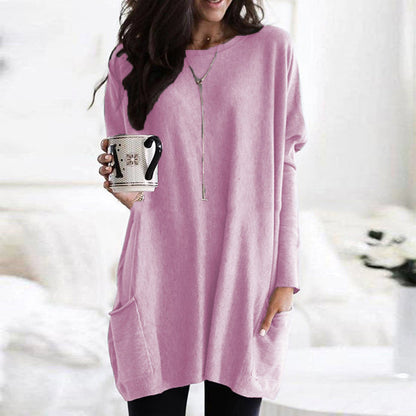 Women's Winter Long Tunic | With Pockets