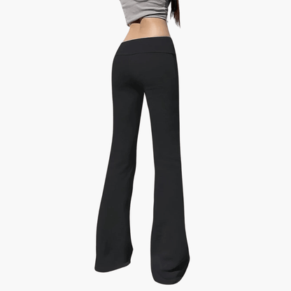 Women's Wide Leg Knitted Pants - Soft & Fashionable
