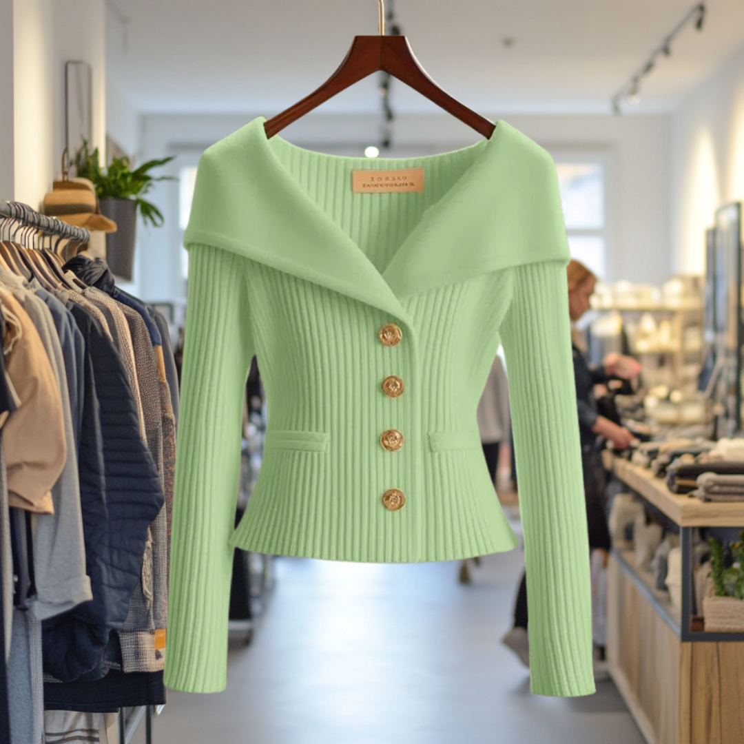 Annika I luxury knit vest