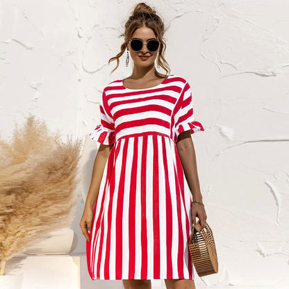 Beautiful Floor Length Maxi Dress with Sleeves