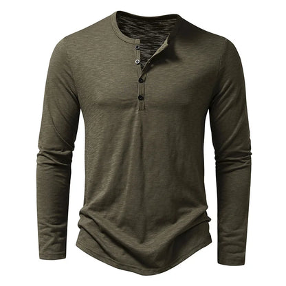 Casual Long Sleeve Shirt For Men | Essential All Seasons