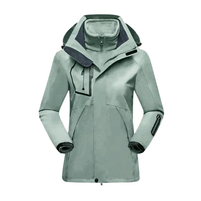 Waterproof Women's Snow Jacket with Adjustable Fit
