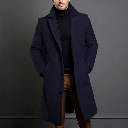 Wim | Long and elegant trench coat for autumn