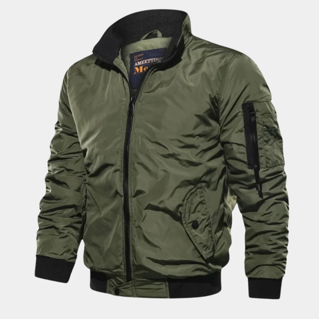 Waterproof Mens Pilot Bomber Jacket