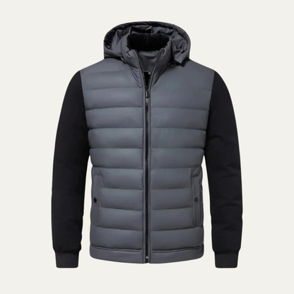 Warm Men's Puffer Quilted Winter Jacket